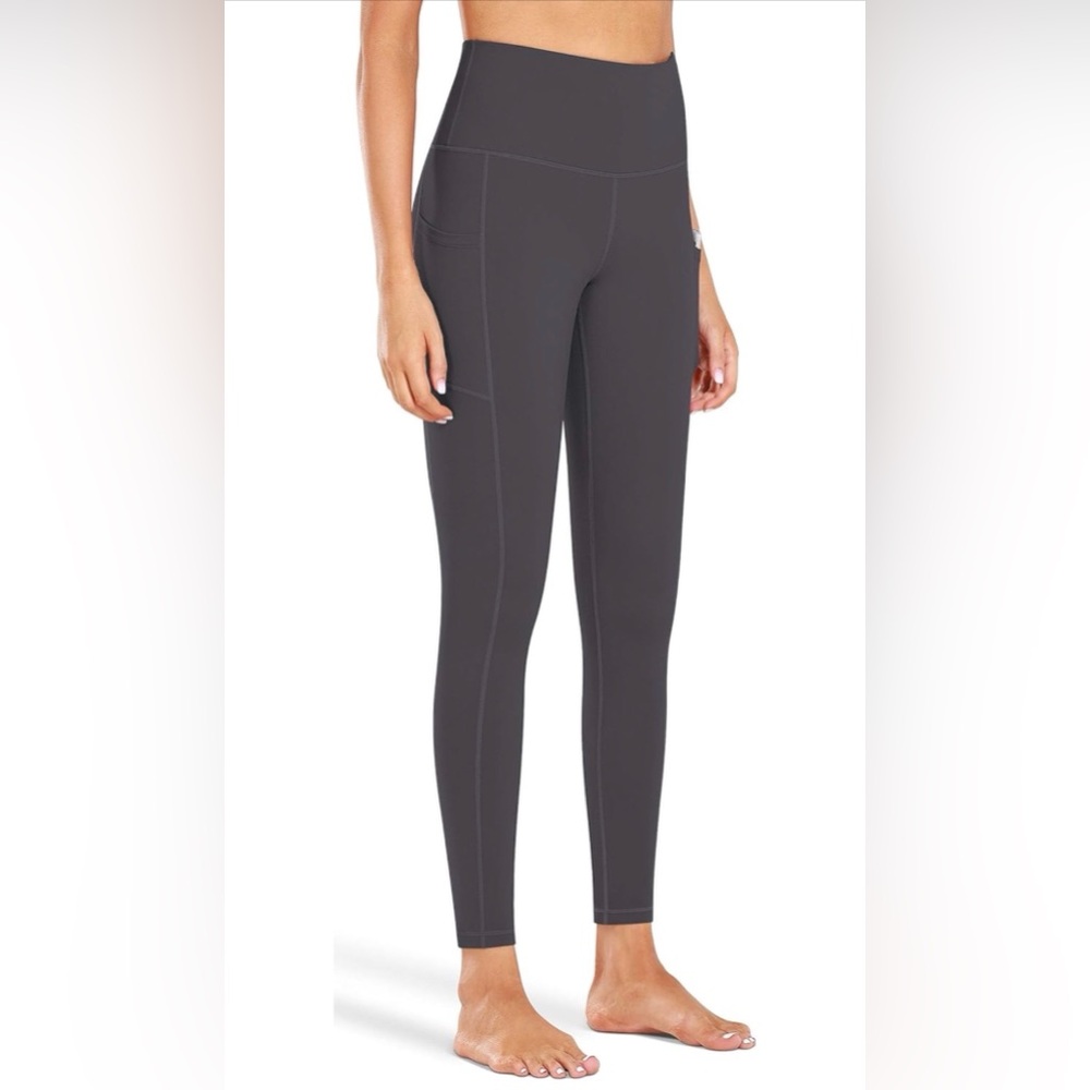 2 PACK! Capri AND Full Length Fengbay Gray Leggings